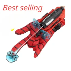 Animation Anime Characters Spiderman Children's Toys Wrist Toy Sets Action Figures New Glove Launcher Set Cosplay Hobbies