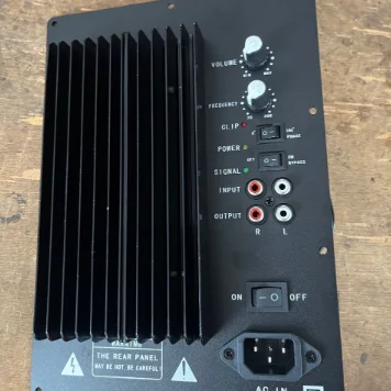 Active Subwoofer Amplifier Board, 220V High-Power Home Theater SUB with Coaxial Input for 10-inch Speaker