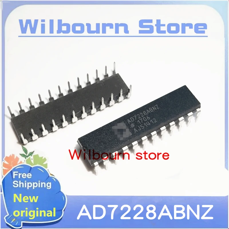 

5 шт./лот AD7228ABNZ AD7228ABN DIP24 новый оригинальный