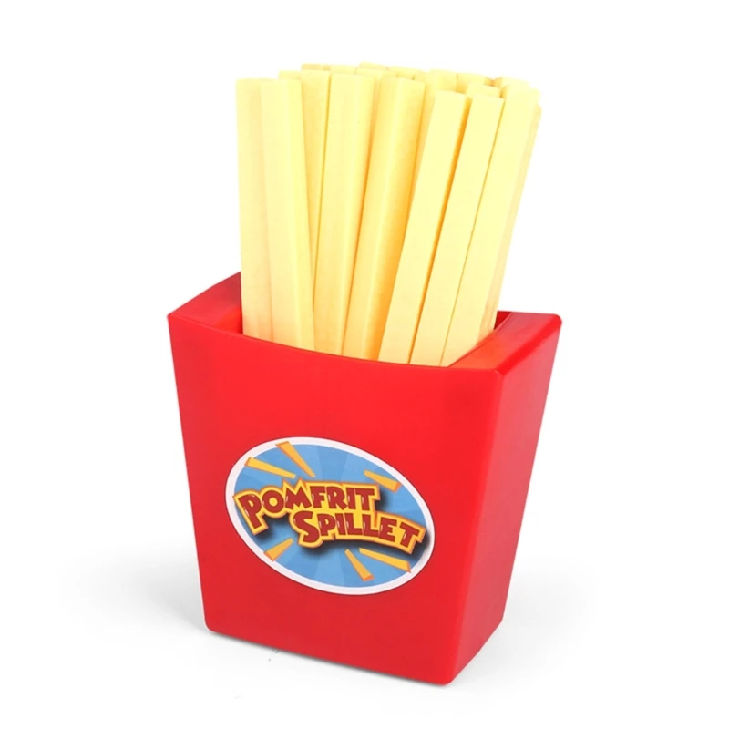 Bounce French Fries Flying Potato Chips Toy Entertainment for Adults and Kids