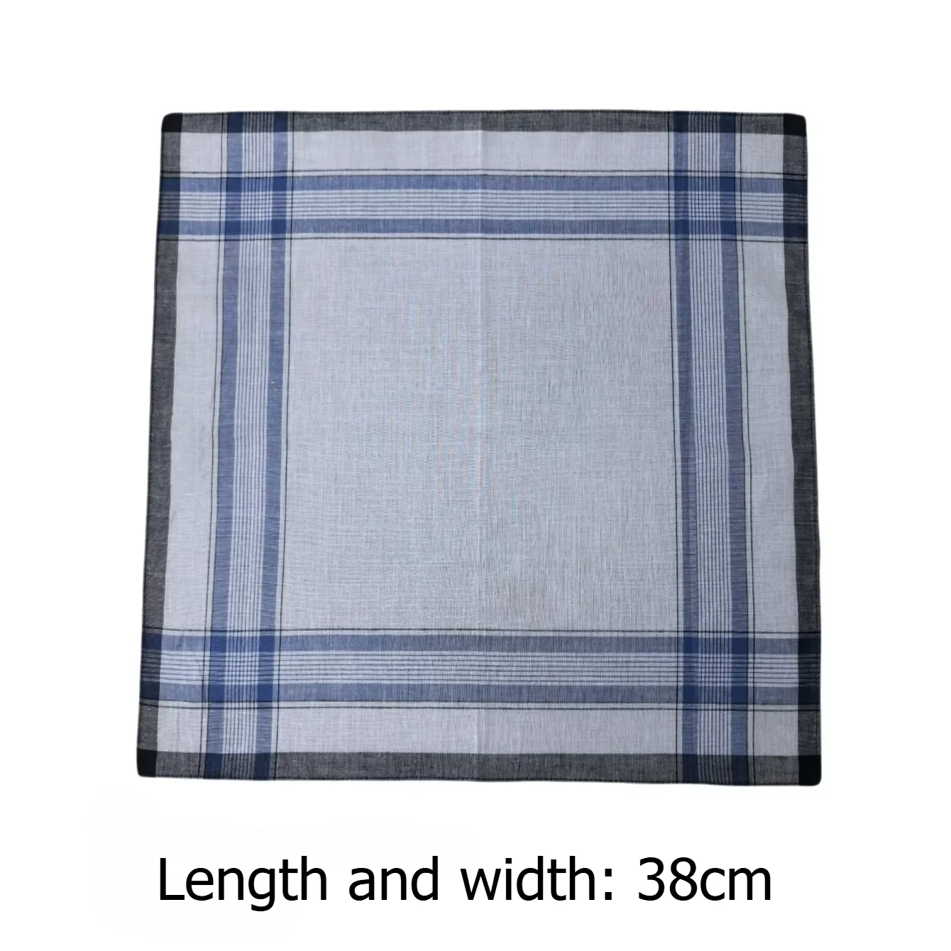 3-18PCS Vintage Satin Cotton Handkerchiefs 38cm Classic Soft Sweat Wicking Thin Version for Home Decor And Elderly Gift