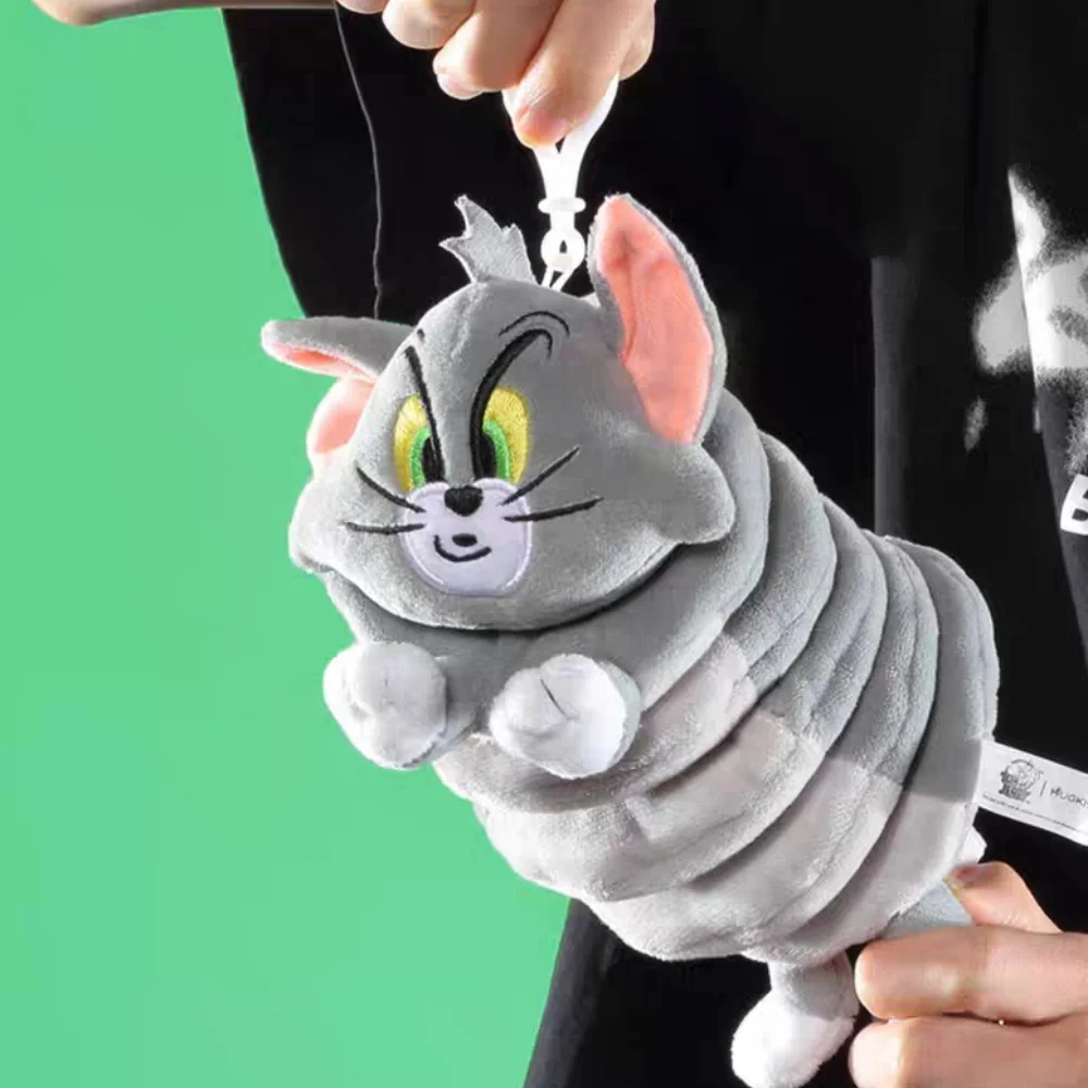 

Kawaii оригинальная деформируемая вибрирующая плюшевая кукла Том и Джерри аниме мультфильм Томас Кот студенческий рюкзак украшения игрушки подарки