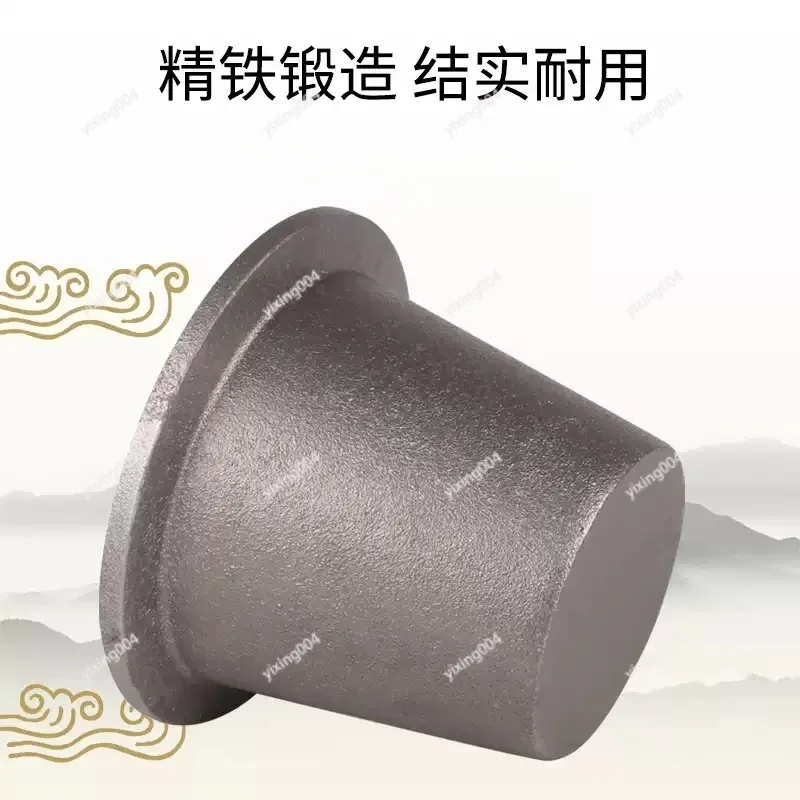 Cast Iron Mortar and Pestle Manual Grinding Tool For Herb Spice Chili Crushing Mashing