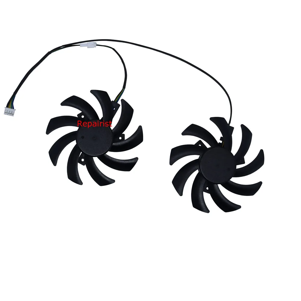 2Pcs/Set,FDC10H12S9-C,Video Card Fan,GPU Cooler,For Digital Alliance GTX 1070 Dual,For Digital Alliance GTX 1060 Dual