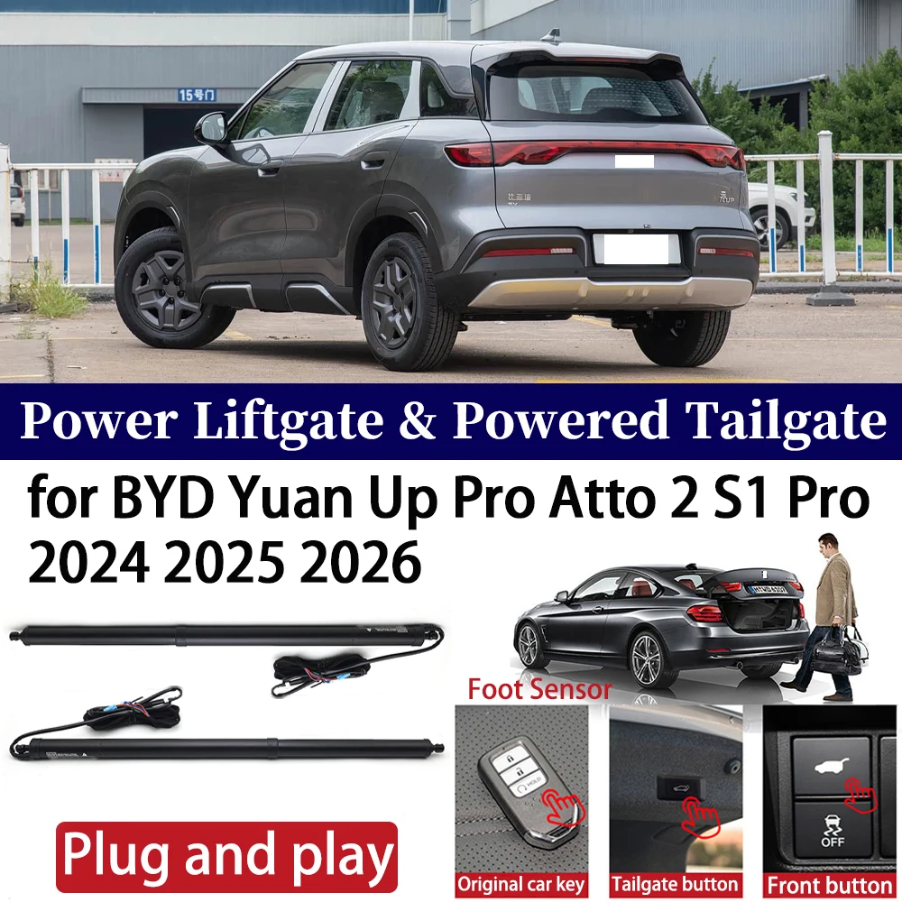 

for BYD Yuan Up Pro Atto 2 S1 Pro 2024 2025 2026 Car Auto Power Electric Tailgate Liftgate Trunk Closer System Boot Lift Motor