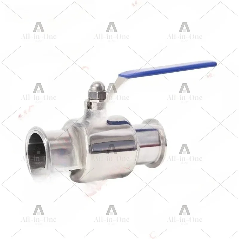 304 Stainless Steel Through Wrench Quick Load Ball Valve Sanitary Industrial Filter Tank Pharmaceutical Reactor Accessories