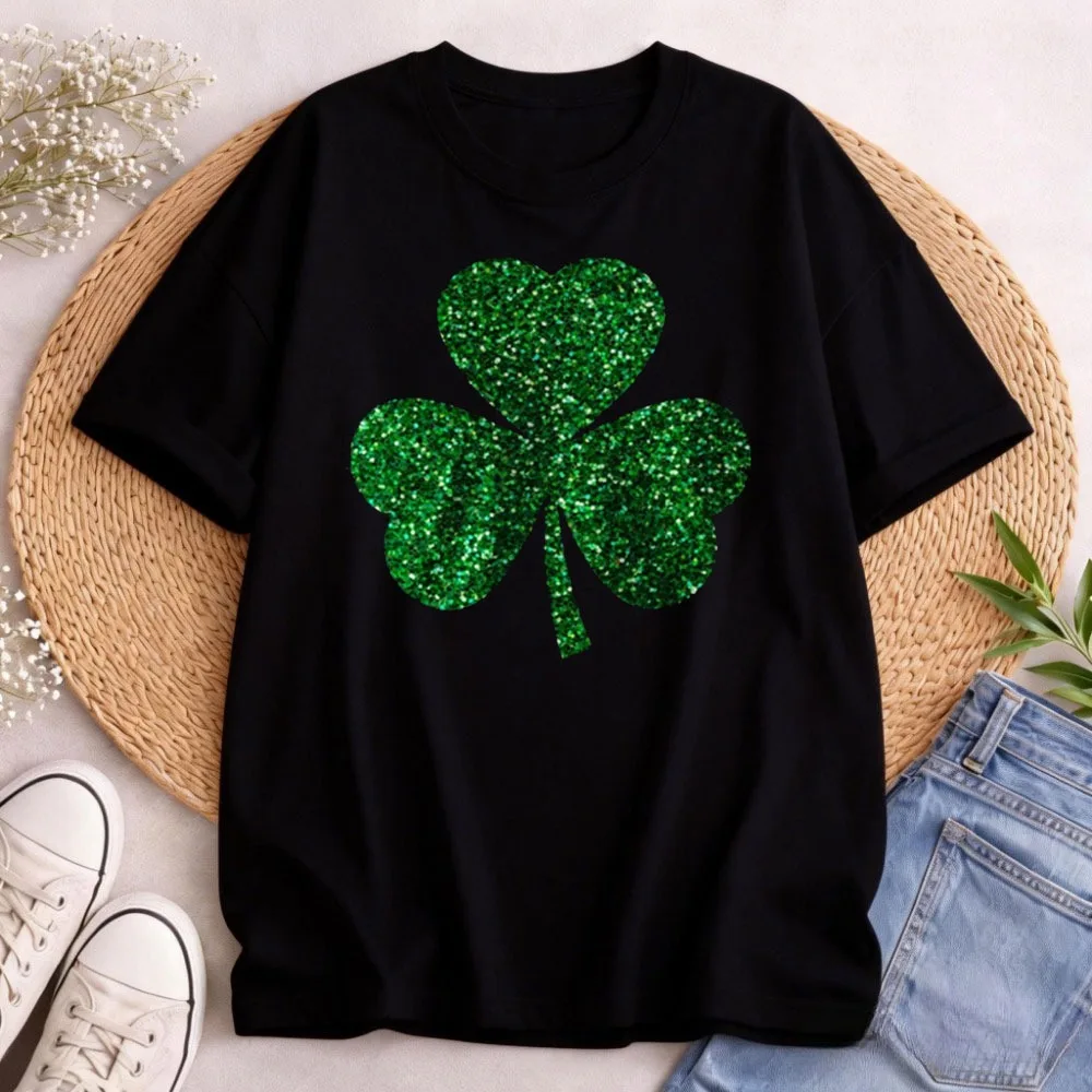 Shamrock Mens and Womens Funny St.Patricks Day T-Shirts Tee Irish Festive Party Unisex Tops O-neck Summer T Shirt