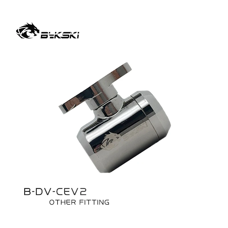 Bykski-Accesorios de refrigeración por agua para PC, enchufe combinado + Válvula de agua + Mini Kit de ajuste macho Doble