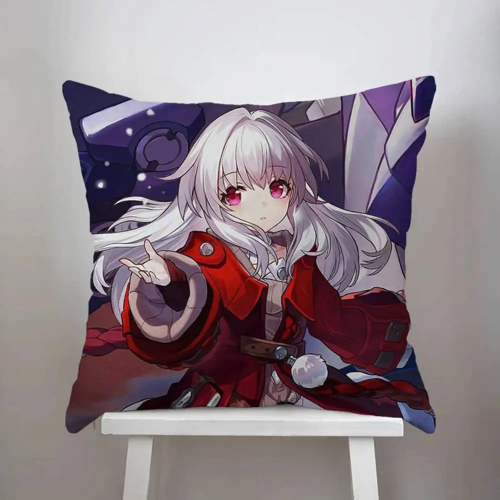 

Honkai Star Rail Pillow Case Luxury Double-sided For Car Pillows 45x45 Cushions Cover Home And Decoration Sofa Pillowcase 50x50
