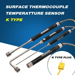 Sensor de temperatura portátil tipo K, termopar de superficie,-50 ~ 500 °C, NR-81530, NR-81539, NR-81531, NR-81532, NR-81533