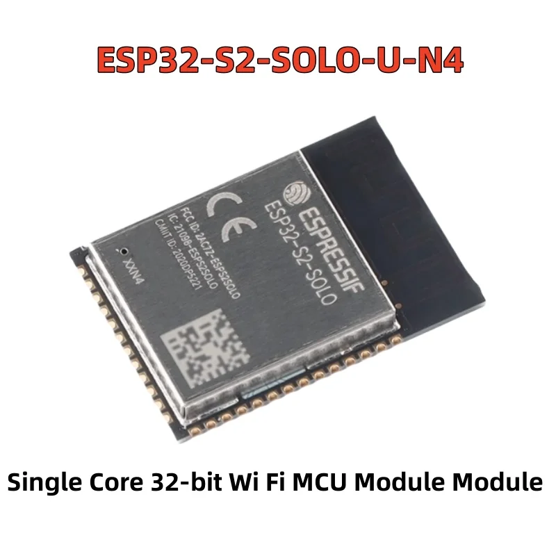 ESP32-S2-SOLO-U-N4 (4MB) Single Core 32-bit Wi Fi MCU Module Module