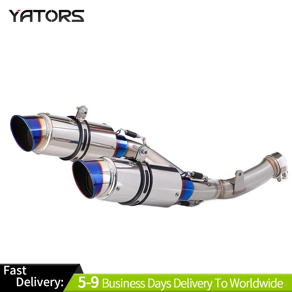 

Exhaust Pipe Muffler Mid Connect Link Pipe For Honda CRF450R CRF450 RX 2015-2020 Exhaust Systems