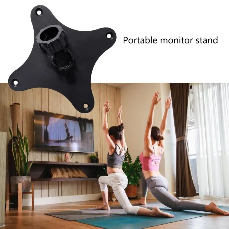 حامل شاشة محمولة لـ VESA 75 Hole Pitches Ball Head Adapter Adapter Adgance 24BB