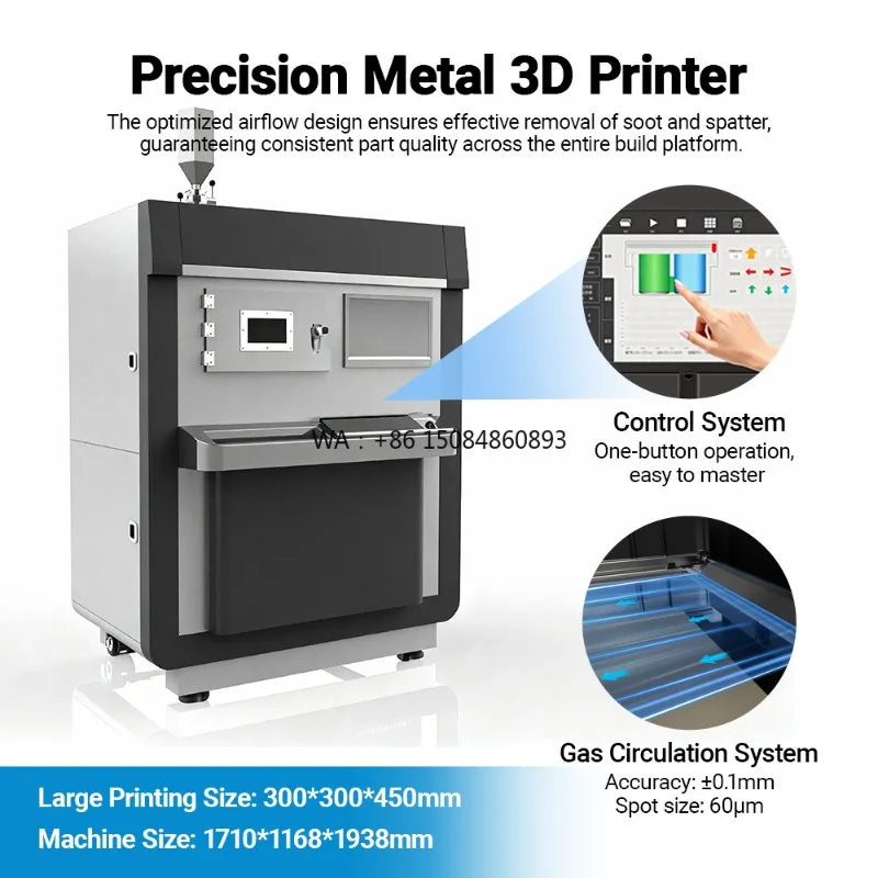 2025 Industrial-Grade Large Format DMK-280 Professional SLM 3D Metal Printer for Aerospace, Automotive & Medical Applications - view 3