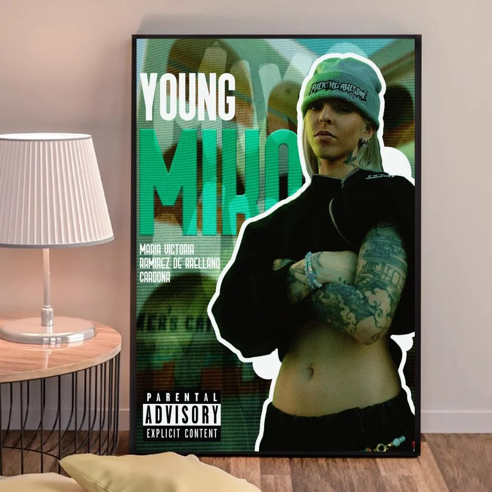 Póster de Singer Young Miko, impresiones y carteles de buena calidad, póster de calidad HD, arte de pared, pintura, estudio, decoración del hogar