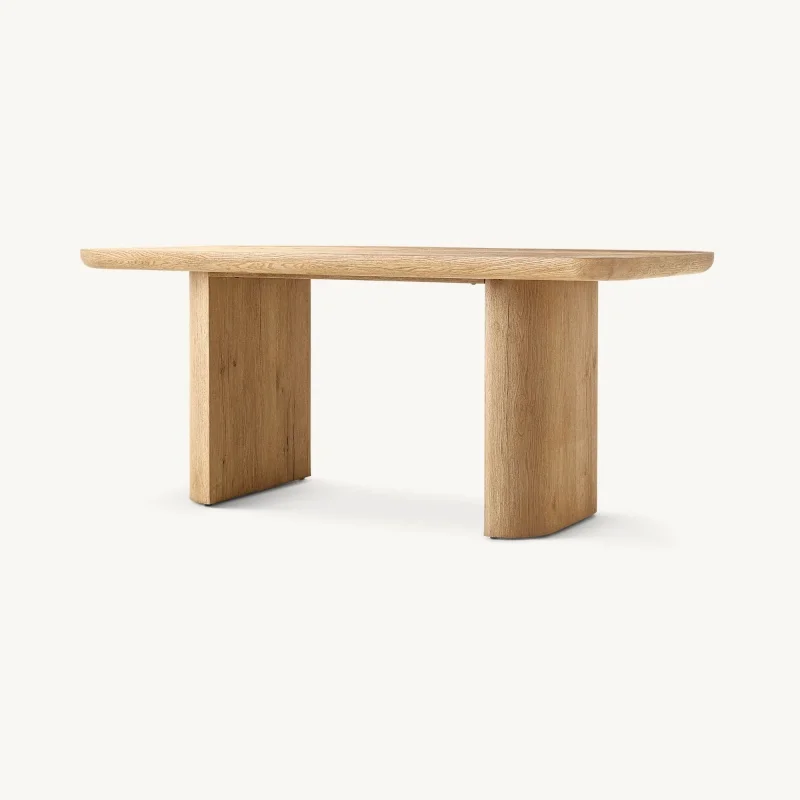 &Modern Minimalist Style Furniture Solid Wood Office Desk Suitable for Office Building