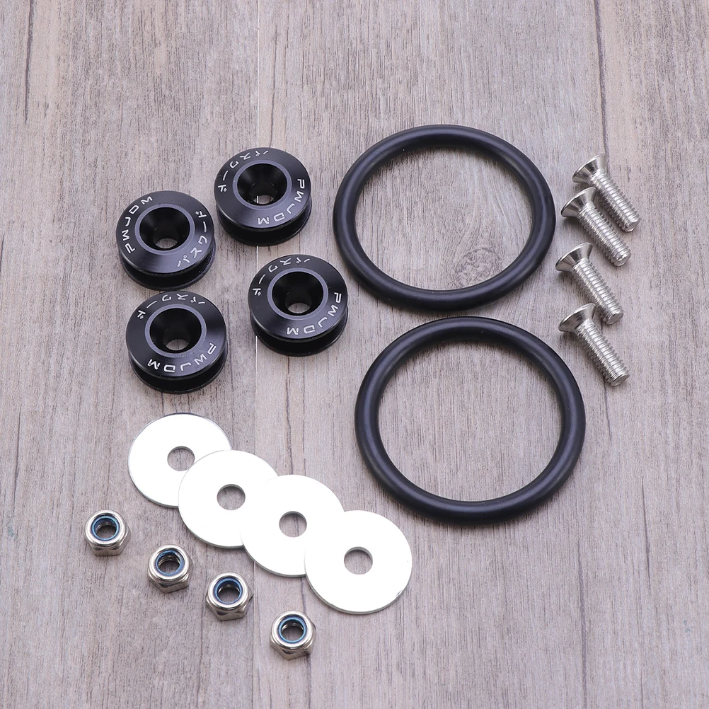 

1 Set Holder Clips Quick Release Durable Metal Bolt Kit For Front Rear Fasteners Car Modification Accessories Quick Release Kit
