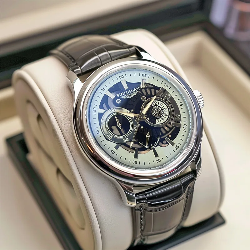 

Men's Watch, Non-Mechanical High-End Simple Belt Quartz Watch