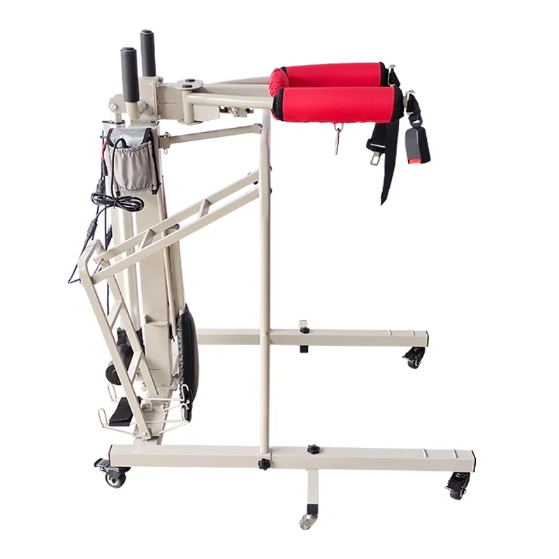 Customizable stroke hemiplegia rehabilitation trainer electric lift lower limb walking correction walker multi-function