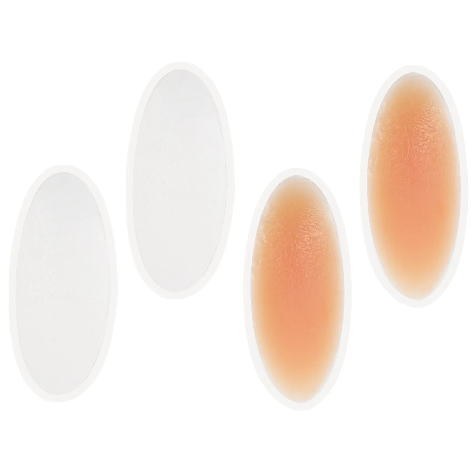 

2Pairs Leg Corrector Adhesive Silicone Calf Pads Invisible Skin Color Body Shaping Corrector for Crooked Ox Legs Straightening