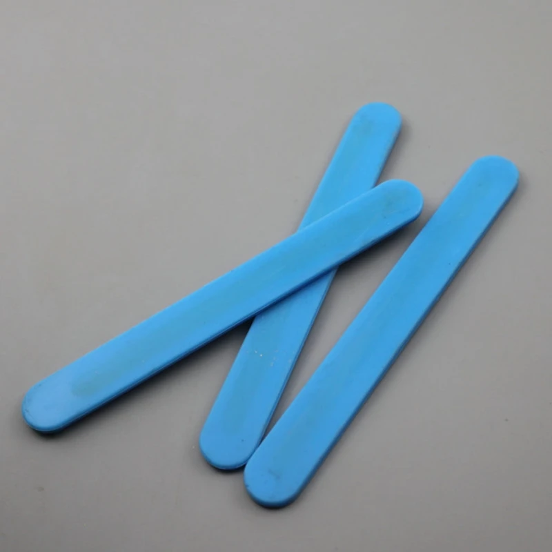 Bâtonnets d'agitation en Silicone bleu, outils colle en résine pour bricolage, bijoux artisanaux, tiges d'agitation agitateur