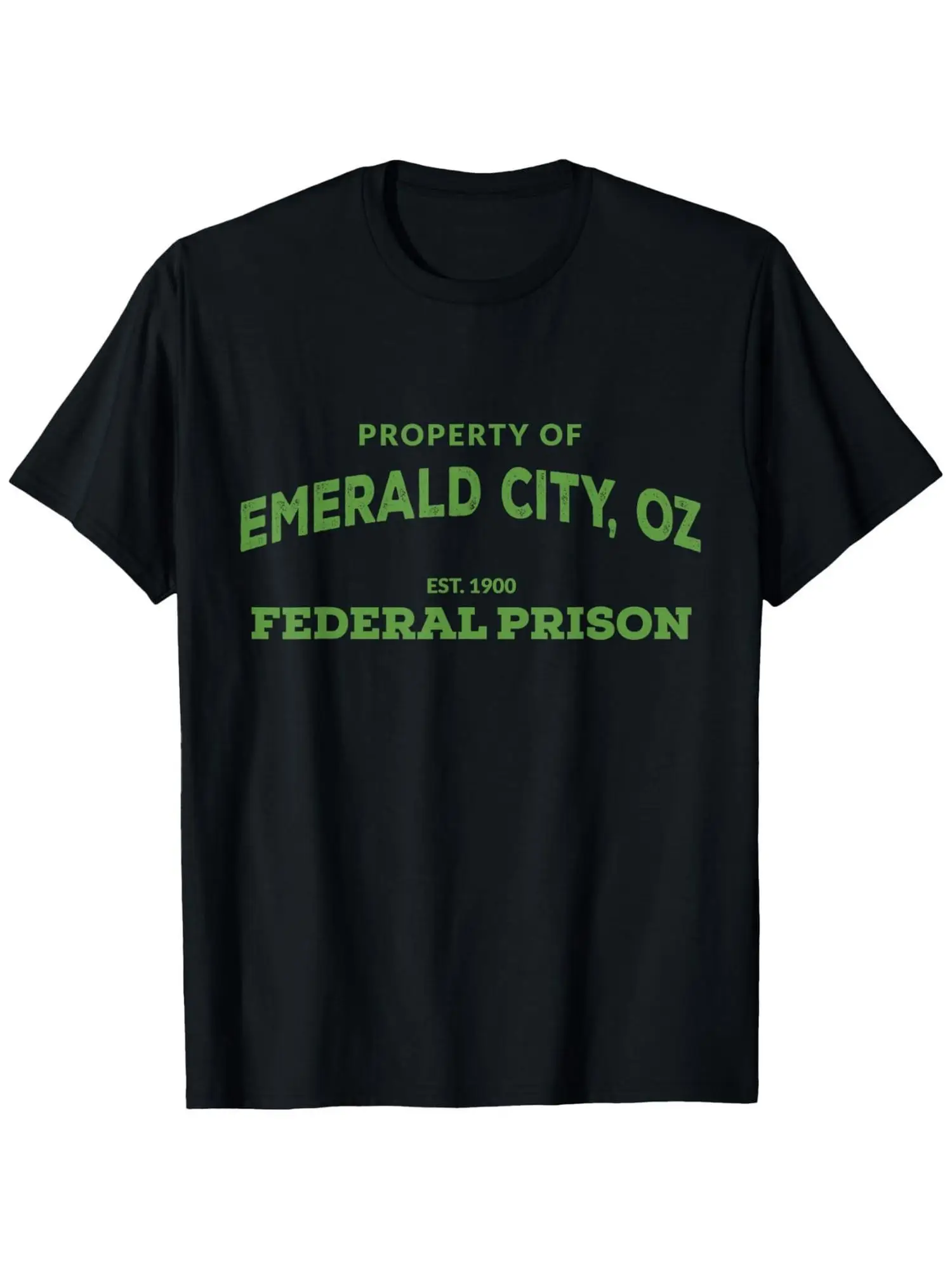 

Простая футболка-мужская Emerald City Wizard of Oz Graphic