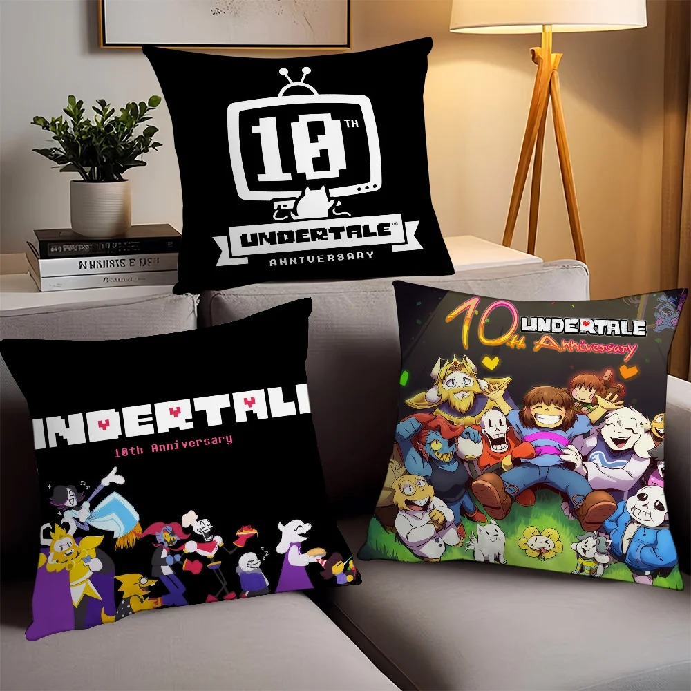 

Adventure game U-Undertale Pillow Case Office Cushions Suitable For Sofa Car Bedroom Decorative Cushion Cover