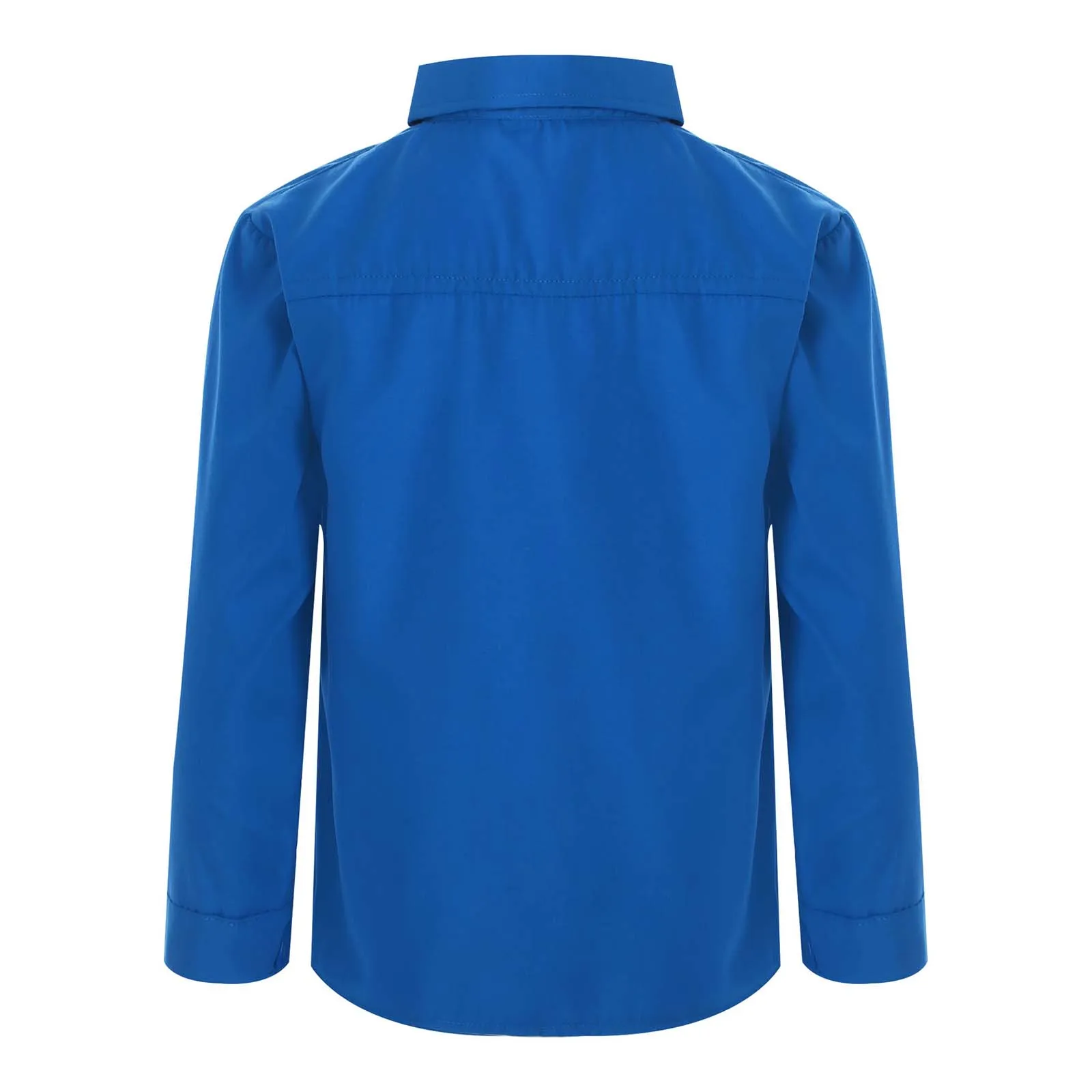 Autumn Kids Shirts for Boy Casual Gentleman Formal Dress Shirt Button-Down Shirt Handsome Boy Long Sleeve Tops Children Clothes