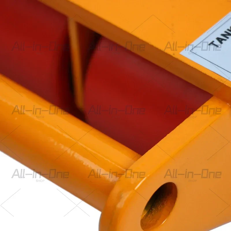 6T 4 PU Wheel Truck Heavy Equipment Mobile Iron Turtle Platform Wheel Load  Industrial Weigh Home Large Handling