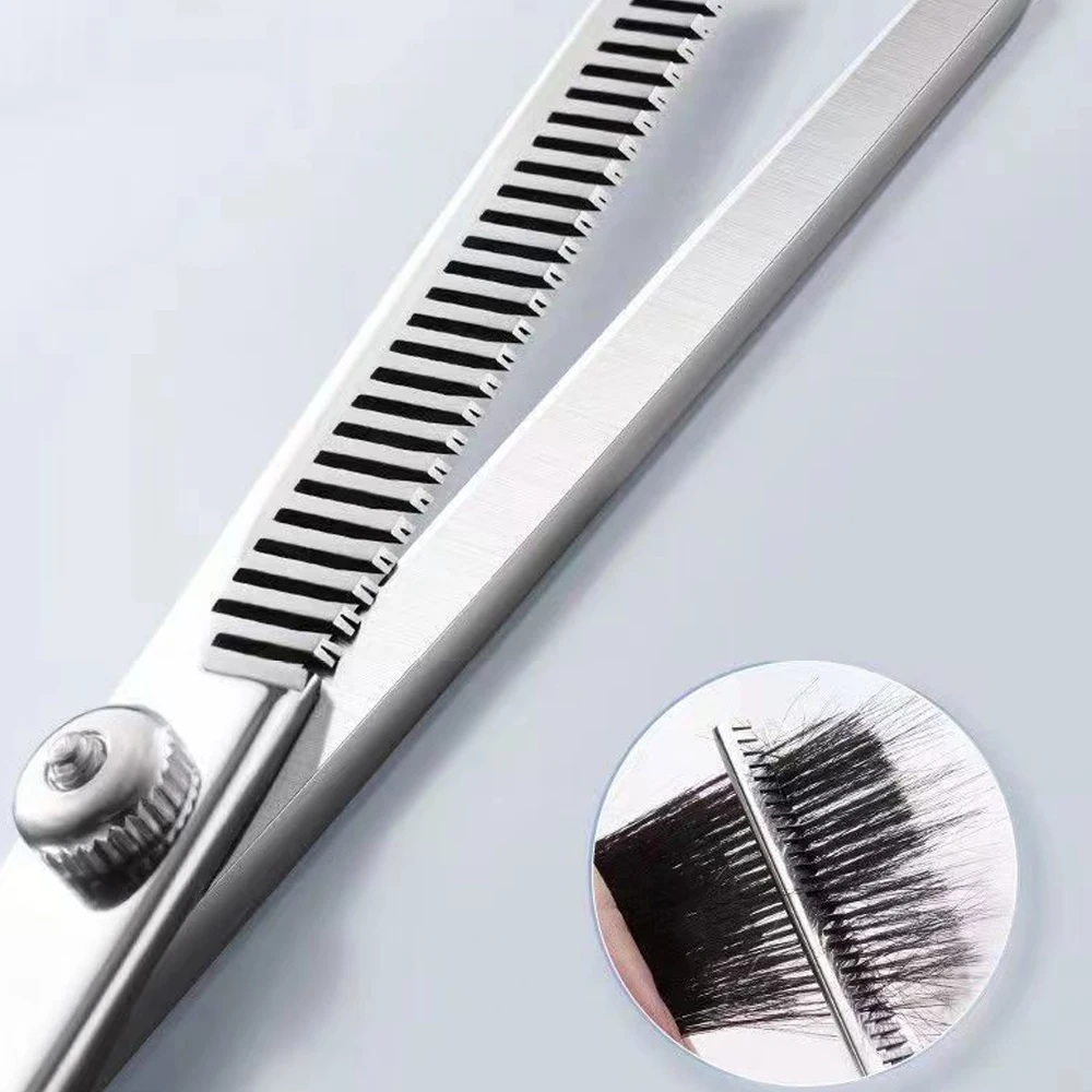 Professional Barber Hair Cutting Scissors Stainless Steel Salon Hairdressing Thinning Shears Kit Styling Tools for Hair Stylists
