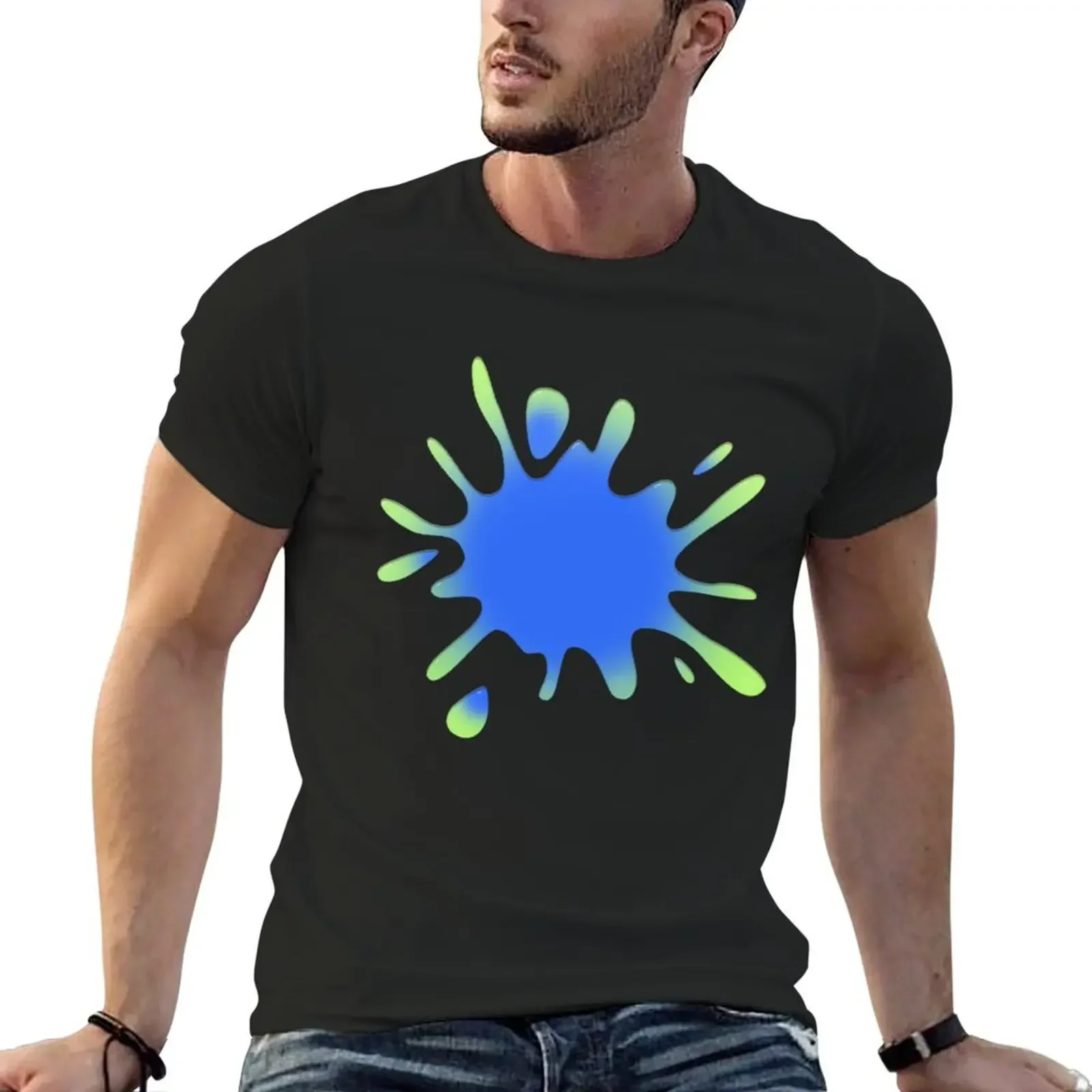 Sanitized Ink Splat T-Shirt Aesthetic clothing graphics shirts graphic tees new edition mens graphic t-shirts big and tall