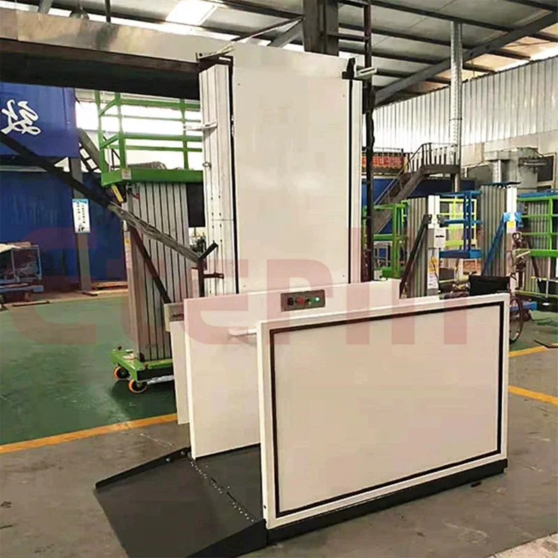 for 1m to 9m 350kg Home Use Stair Lift Wheelchair Lift for elder