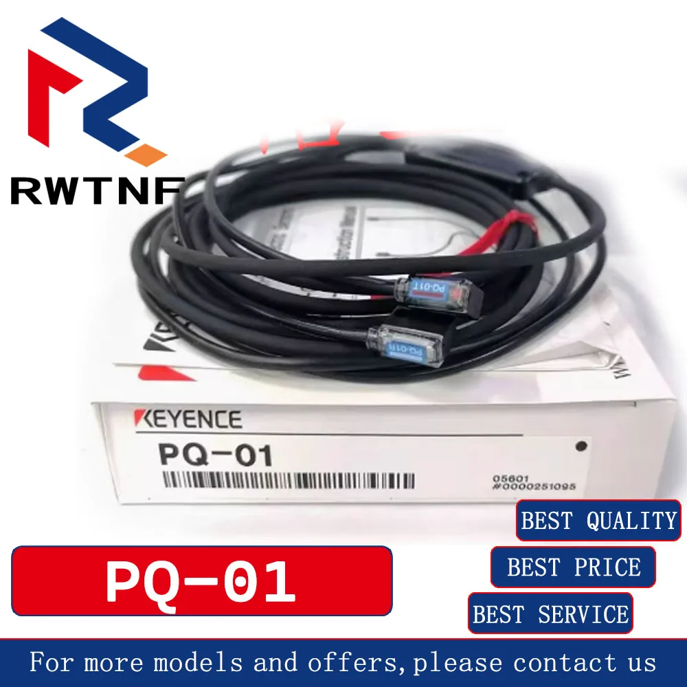 Brand New Genuine PQ-01(PQ-01T +PQ-01R) KEYENCE Photoelectric switch sensor for point-to-point, 100% original warehouse stock