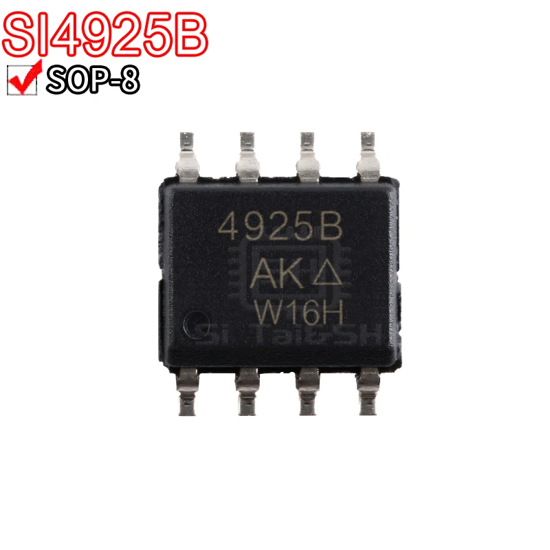 10PCS SI4925BDY SI4925BDY-T1-E3 4925B 30V 5.3A SOP-8