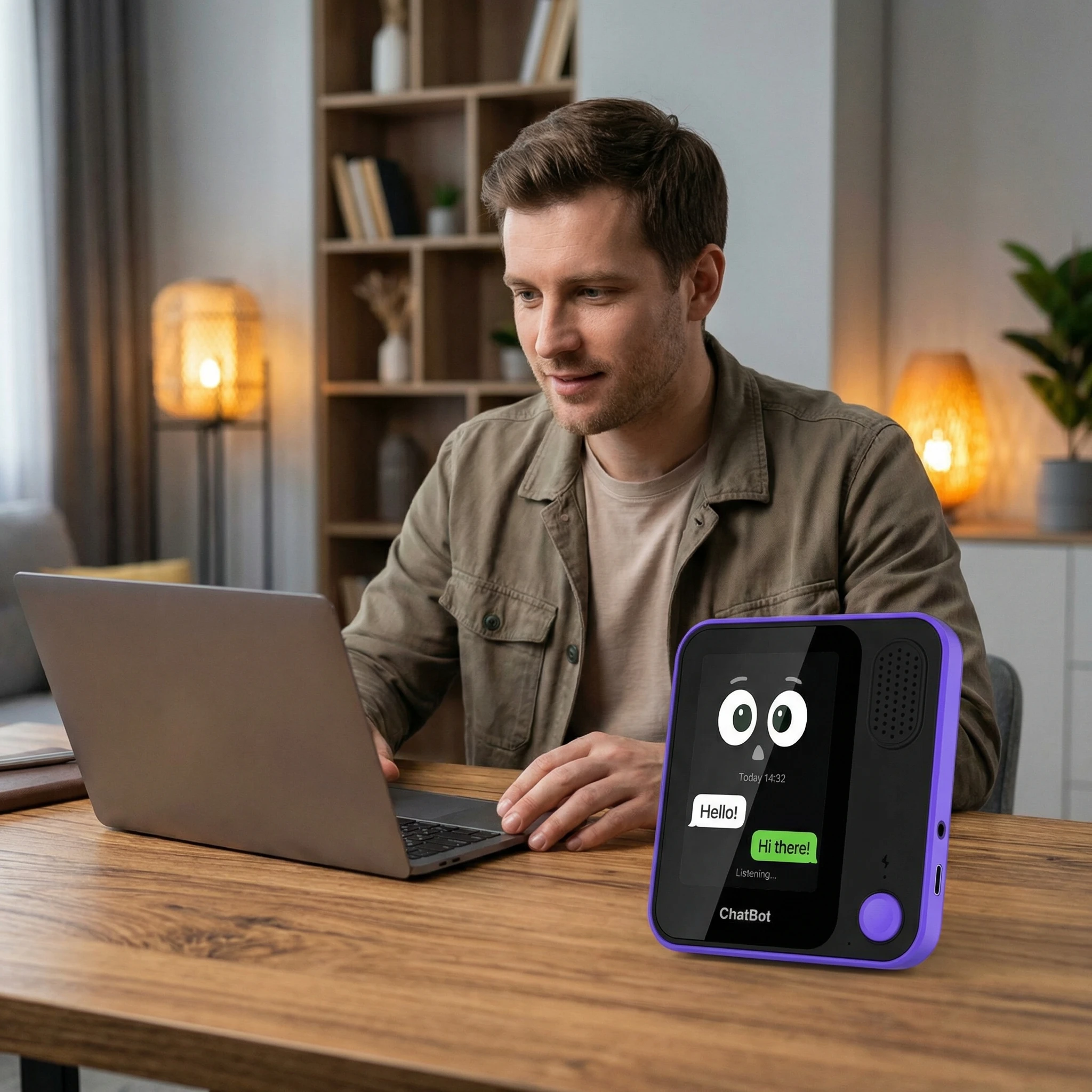 Picture 7: AI Voice Chatbot Custom AI GPT LLM Agent Companion Chatbot Multilingual Emotion Recognition Privacy Protection Smart Terminal