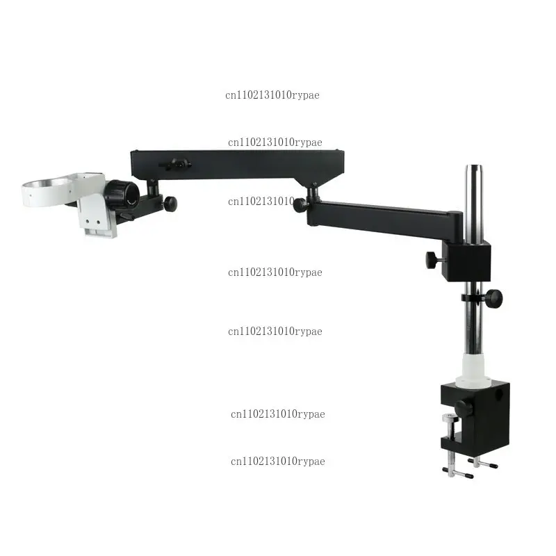 76Mm Focusing Bracket 25mm/32mm Column Clamp-on Rocker Arm Trinocular Binocular Stereo Microscope Bracket