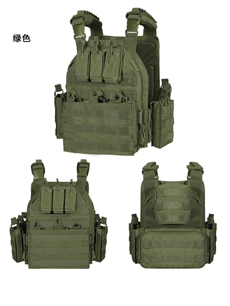 yakeda gilet tattico esterno multifunzionale gilet da gioco Cs piastra di protezione per attrezzature da campo di allenamento tattico di espansione MOLLE