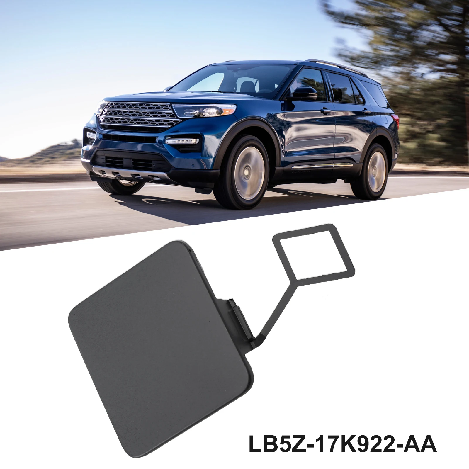 For Use With The Following Vehicle Rear Cap For The Tow Bar On All '20 '23 Models Of The For Ford Explorers #LB5Z17K922AA