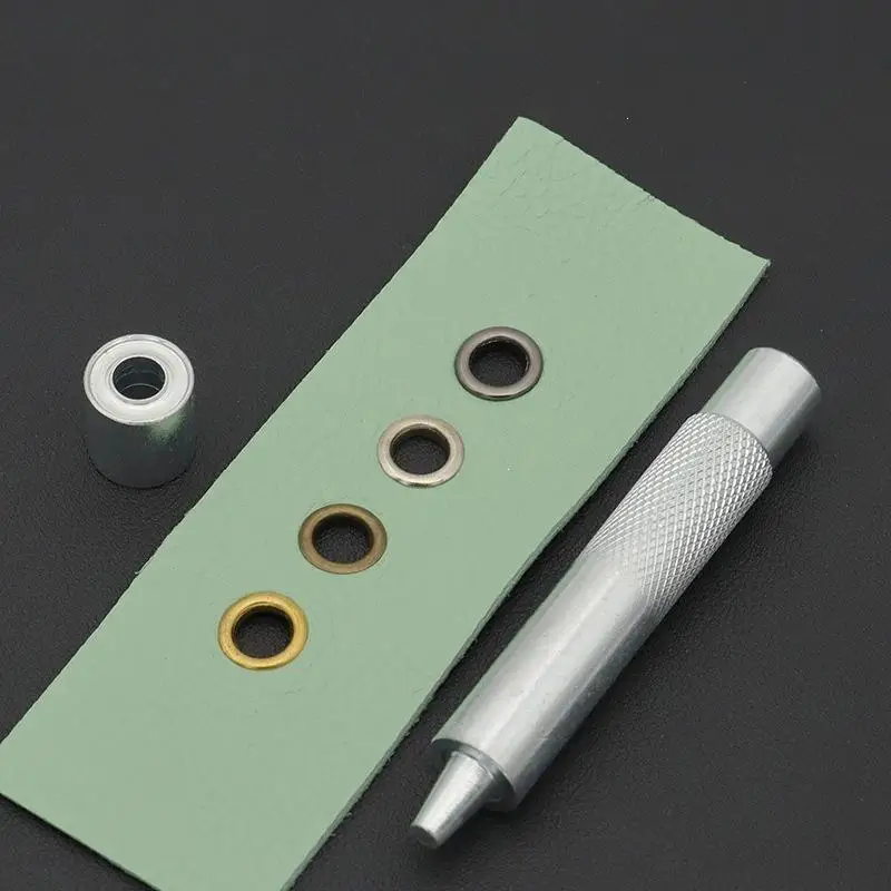 50 # /200 # /300 # /400 # /600 # /800 # Metall-Ösen-Form, Ring, Luftloch, Niete, Installations- und Stanzwerkzeug, DIY-Handwerk-Zubehör – Detail 5
