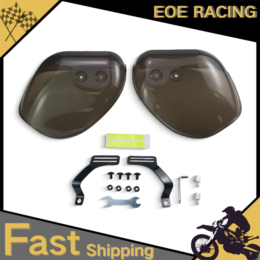

For Motorcycle Scooter ATV Riders Hand Guards Protectors With Night Reflective Strip Wind Rain Sun Protection