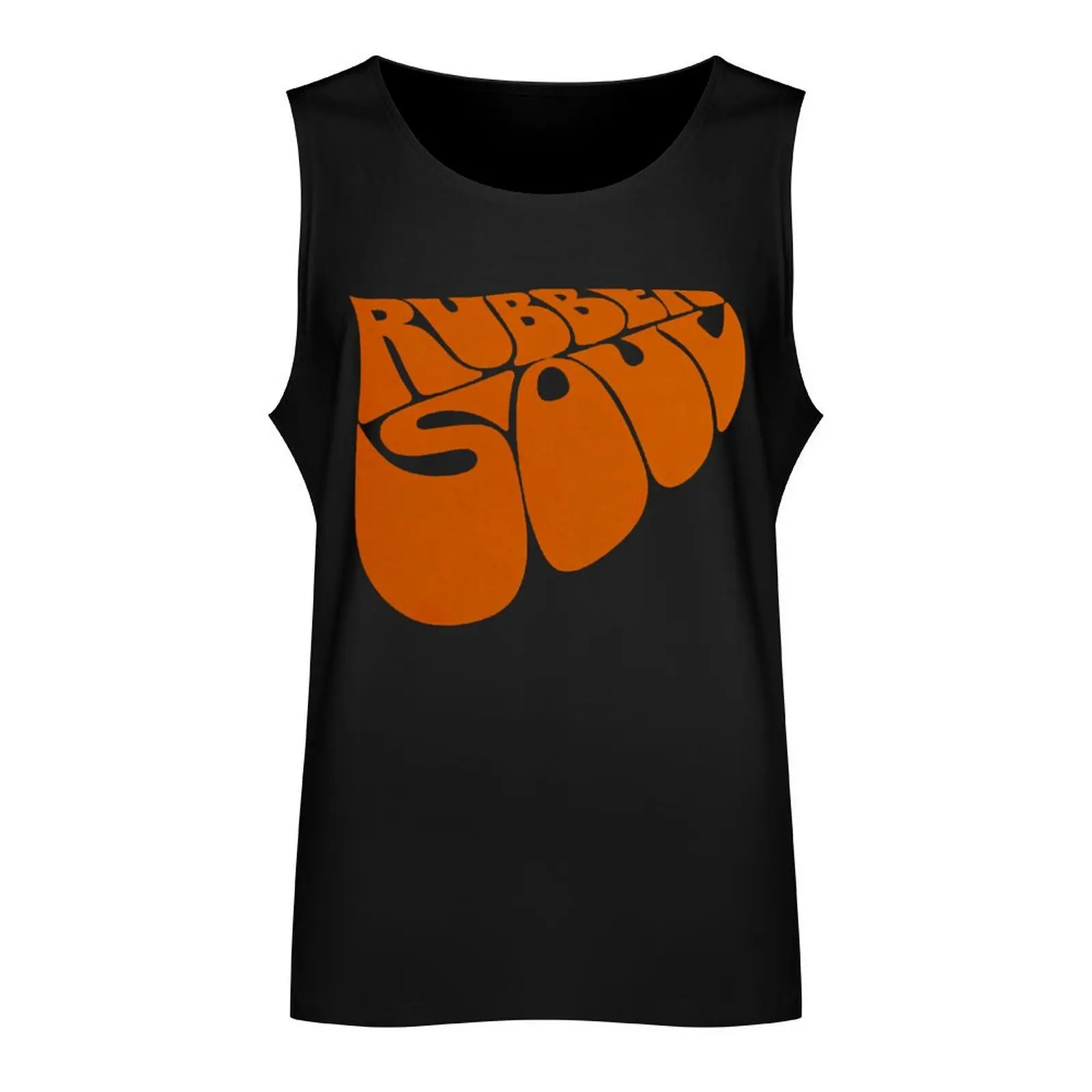 [high quality] rubber soul logo Tank Top Men's gym Top Vests Men's summer vest