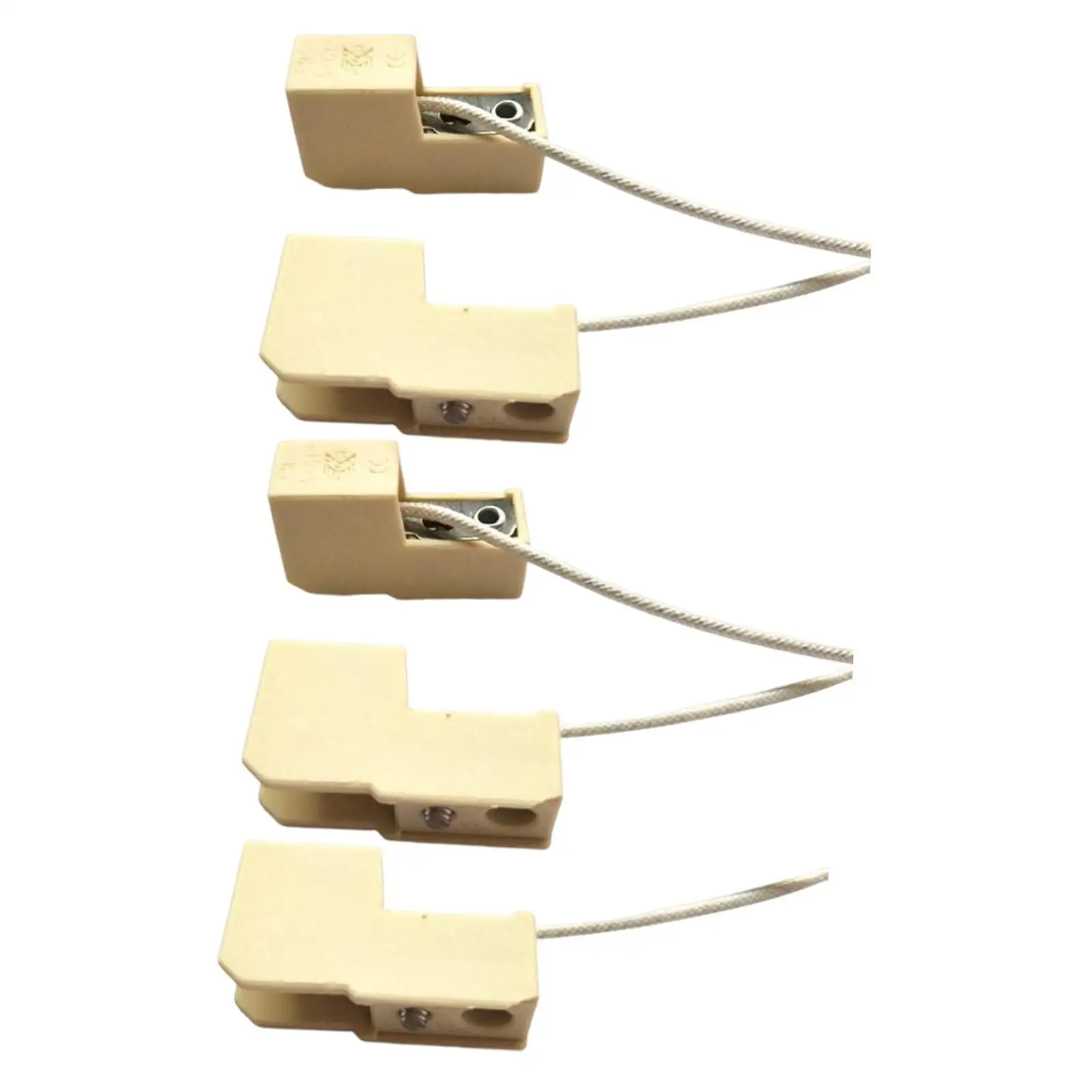 R7S Ceramic Lamp Base Socket Practical Lighting Accessories Heat Resistant Holder for Oven Grill Replacement