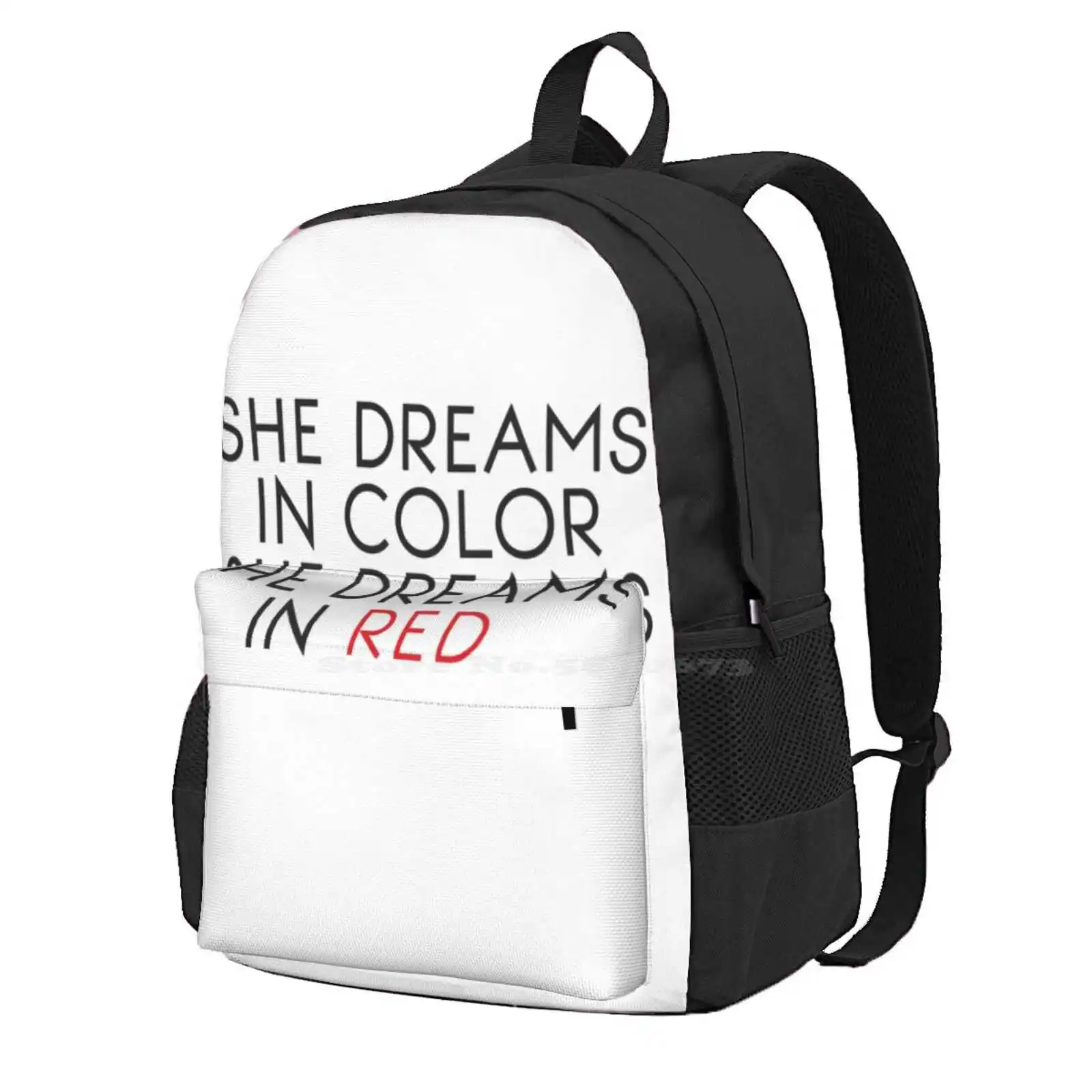 She Dreams In Color Hot Sale Schoolbag Backpack Fashion Bags Betterman Pj25 Jeff Ament Mike Mccready Stone Mfc Matt Cameron