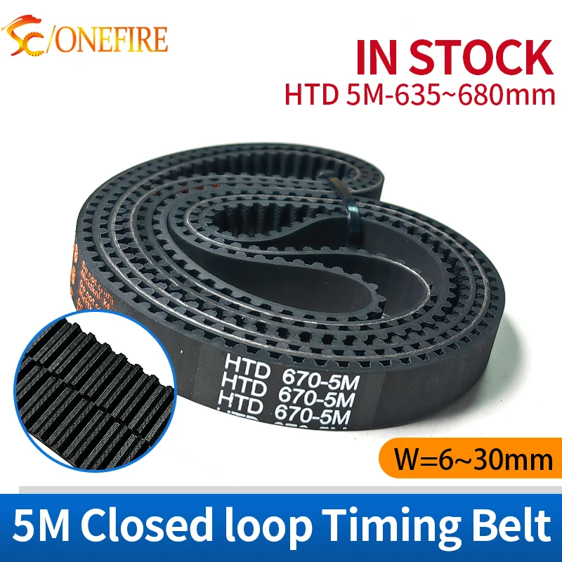 Htd 5M Rubber Timin…