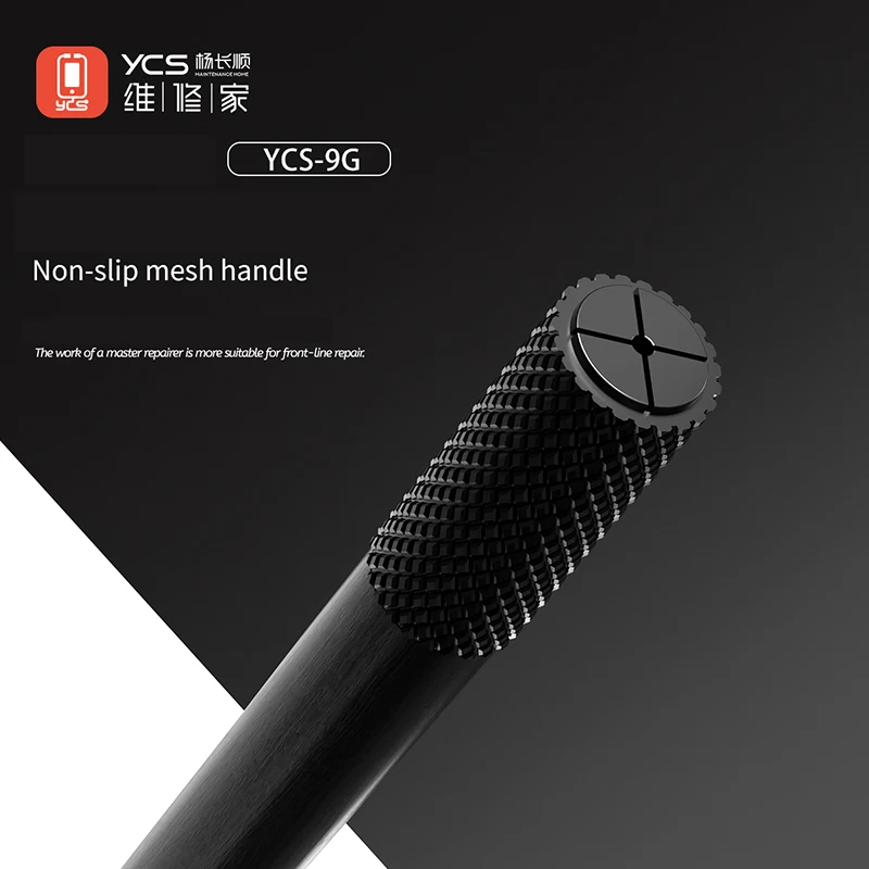 YCS 9G Ultra-light ดาบใบมีดสําหรับโทรศัพท์มือถือชิปบํารุงรักษาซ่อม Anti-SLIP Frosted Blade Handle