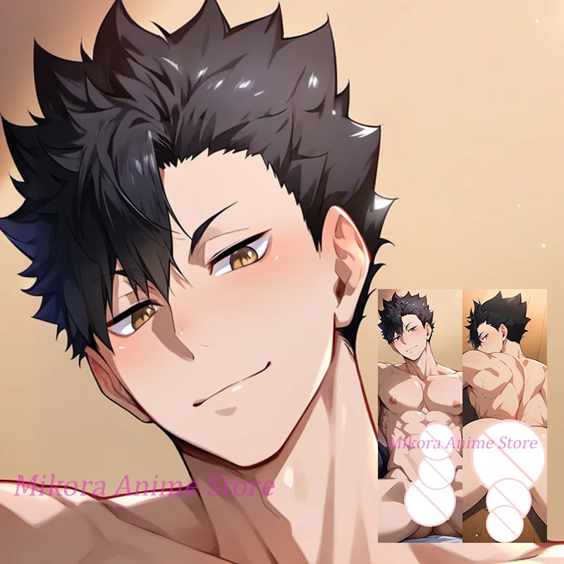 Dakimakura Kuroo Tetsurou Shota Anime Body Pillow Cover Double Sided Print Life Size Pillowcase Gift