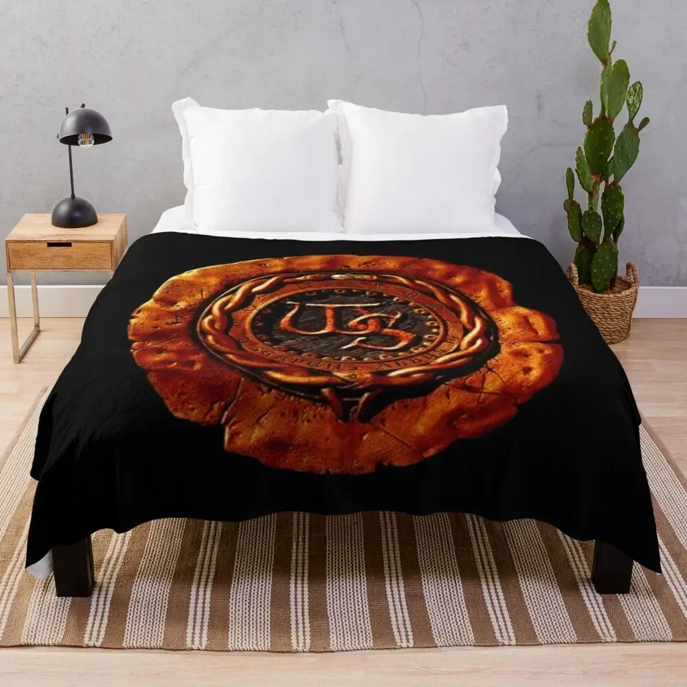 

whitesnake new logo Throw Blanket Machine Washable Soft Warm Blanket