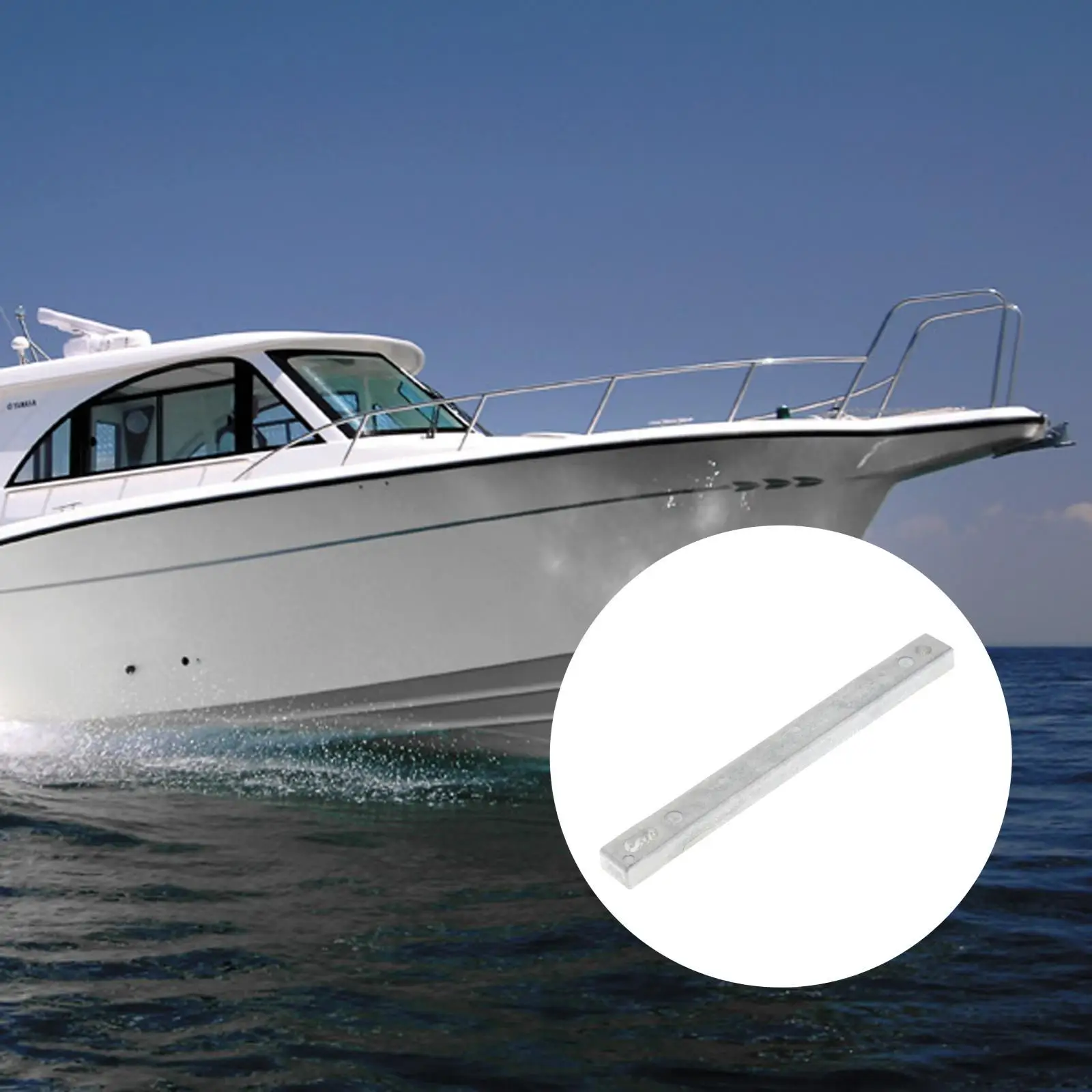 

8252711 Кронштейн силовой обшивки анода для 40 л.с. 50 л.с. 1994-UP, длина 7-1/2 дюйма