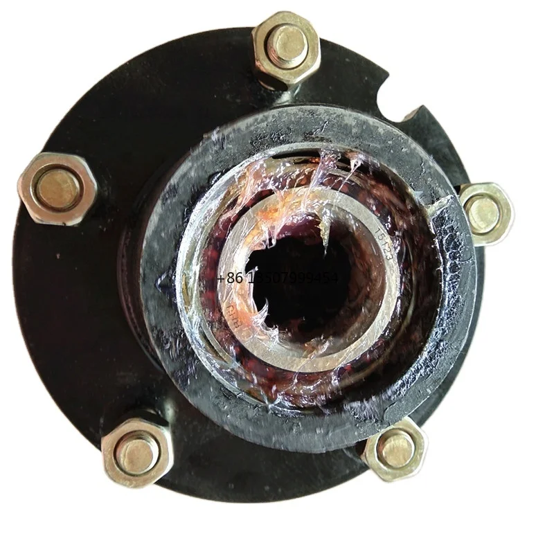 

New 5 Bolts Cast Iron Trailer Wheel Hub Assembly 3500LBS Capacity ISO/TS16949 Certified Supplied by Factory
