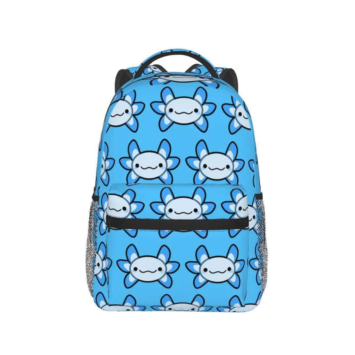 

Axolotl Blue By Matx Ft Backpack Hot Sale Daypack Large Capacity Children BookBag School Bag Shoulder Bags for Men Women